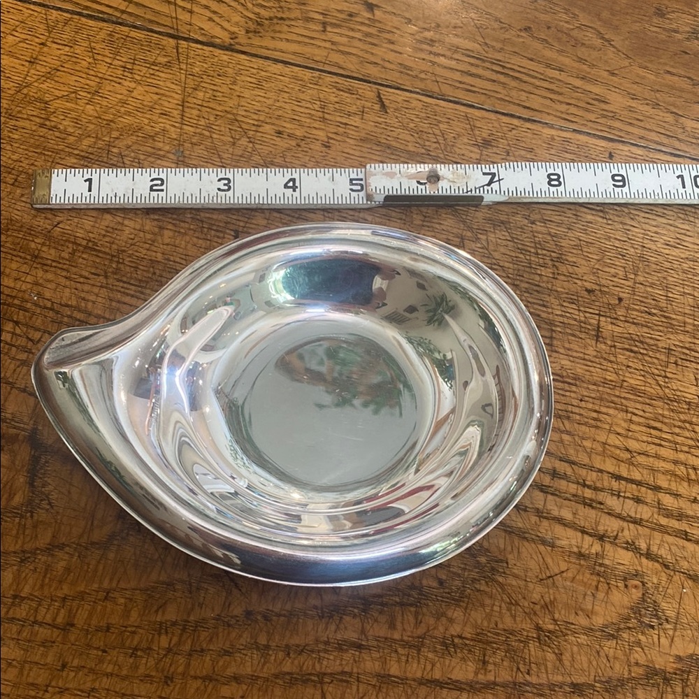 Silver Decorative Dish